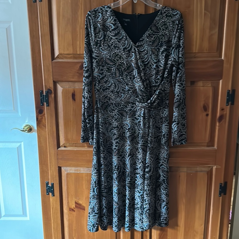 Talbots long sleeve dress Lp